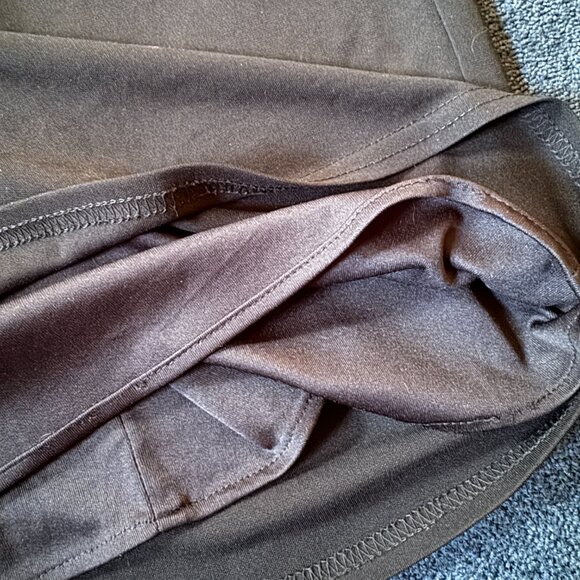 🖤 Chic Onyx Nite Black Bodycon Midi Dress – Elegant & Sleek, Size 10 - Picture 7 of 8